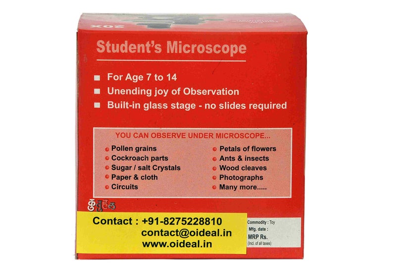 Kutuhal Students Simple Microscope 20X - Image 2