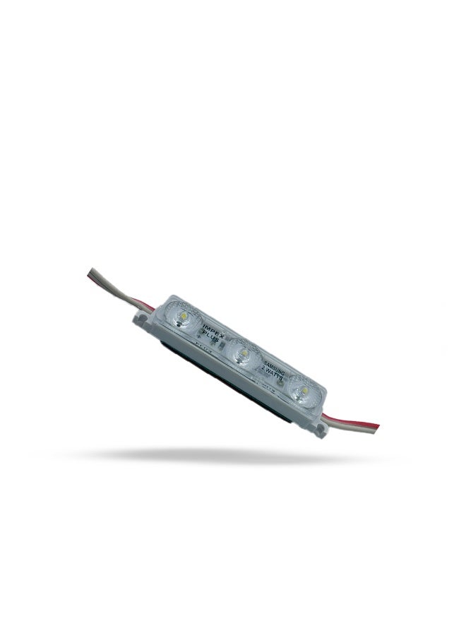 IDesign LED Module – 6500K Cool White – 3 LEDs – 2W – 12V -140 Pcs - Image 1