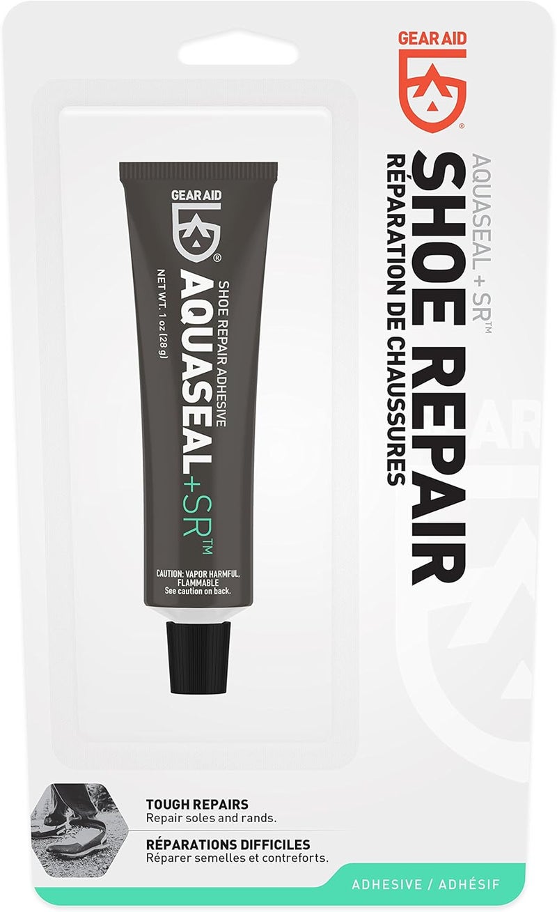 GEAR AID Aquaseal SR Shoe Repair Glue for Fixing Soles, Heels, and Leather or Rubber Boots - 1 oz - Image 2