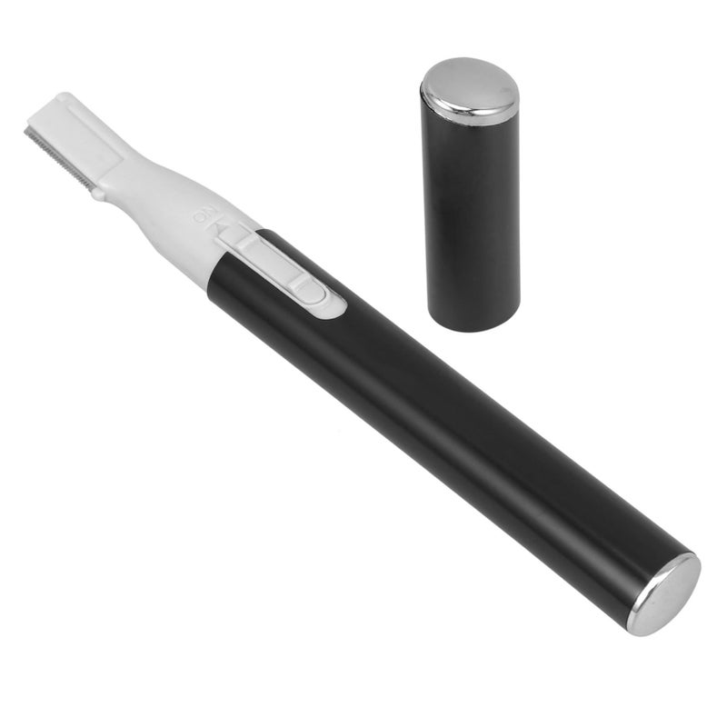Professional Electric Bikini Trimmer Facial Hair Remover for Women Portable Eyebrow Shaver Black - Image 2