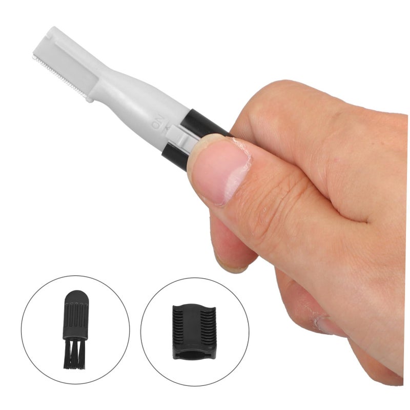 Professional Electric Bikini Trimmer Facial Hair Remover for Women Portable Eyebrow Shaver Black - Image 5