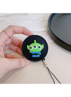 Color Picture Suitable For Fujifilm Instax Mini Evo Special Silicone Lens Cover Camera Protective Cover-Color:Black Cover-three Eyes