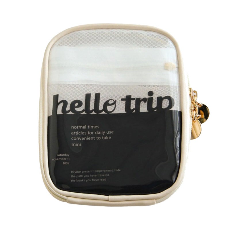 D Color Travel Toiletry Bag Portable Sturdy Pouch With Multiple Compartments For Organized Storage Wash Bag - Image 4