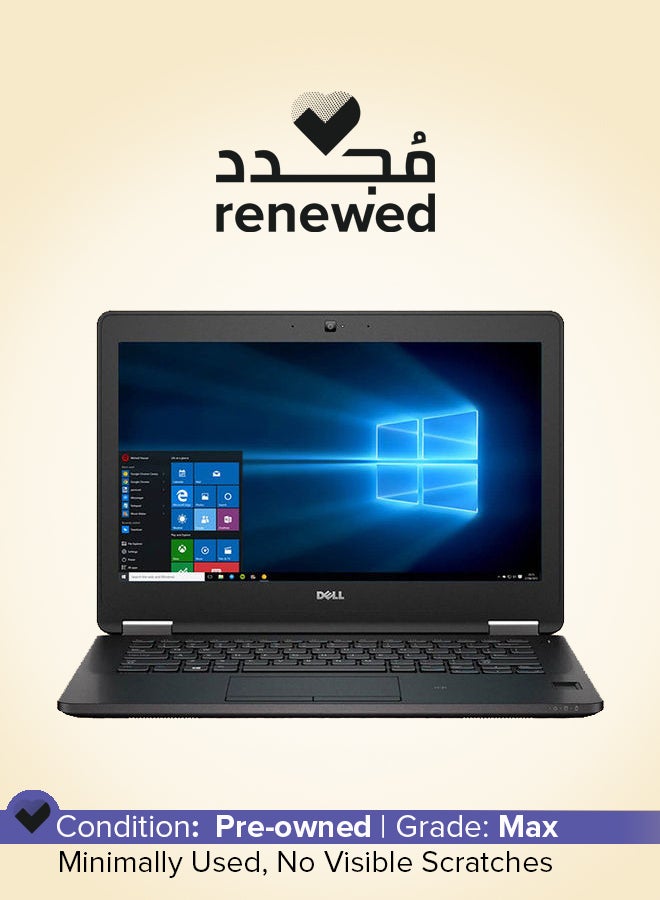 Renewed - Latitude 5270 Laptop With 12.5-Inch Display,Intel Core i5 Processor/6th Gen/8GB RAM/256GB SSD/Intel HD Graphics English Black