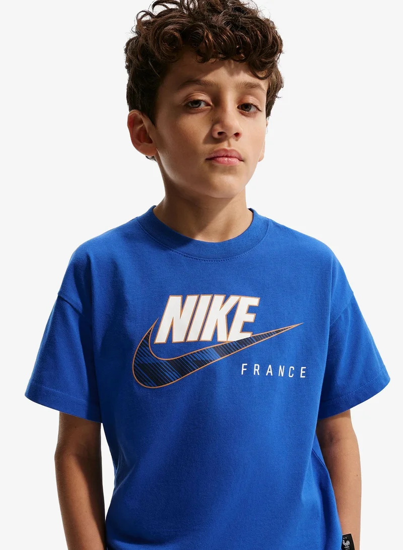 نايكي تيشيرت فرنسا فوتورا للشباب