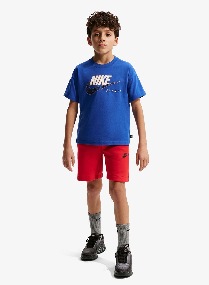 Nike Youth France Futura T-Shirt - Image 3
