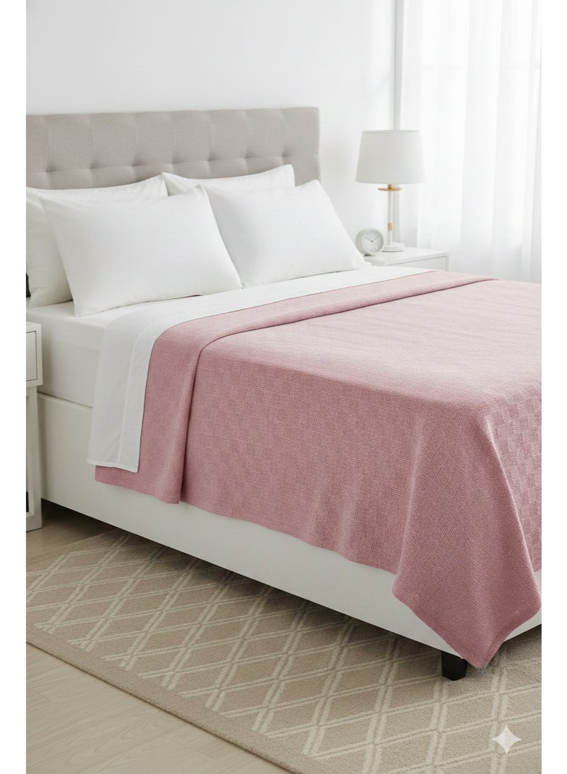 Nile Weave Elegant Egyptian Cotton Leno Throw Blanket – ultra-soft, lightweight, and beautifully crafted. Enjoy luxurious comfort, breathable warmth, and timeless sophistication in any room. - Image 3