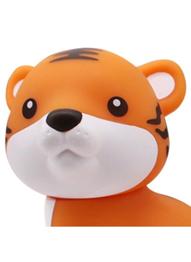 Thoraya Cartoon Door Stopper Cute Animal Shaped Punch Free Decorative Door Wedge for Home Office Orange Tiger  - Image 2