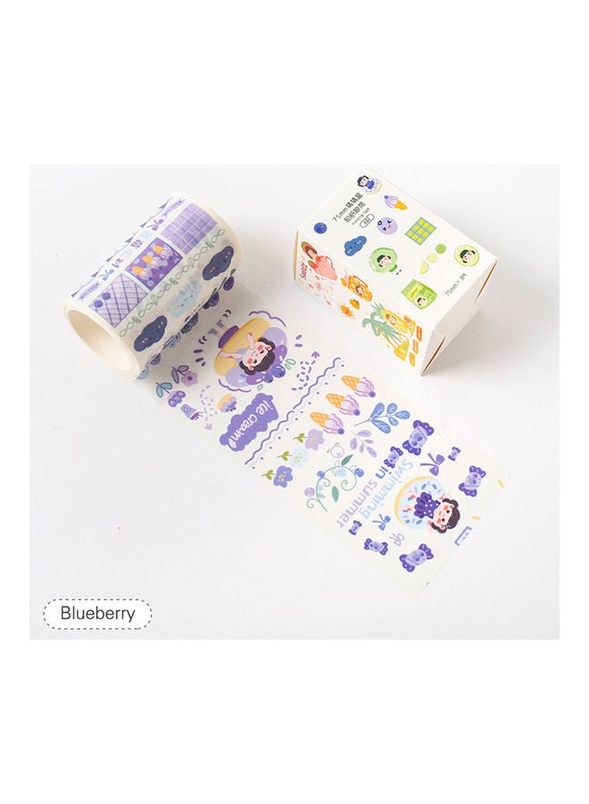 نيبمينينت Paper Washi Tape Blueberry