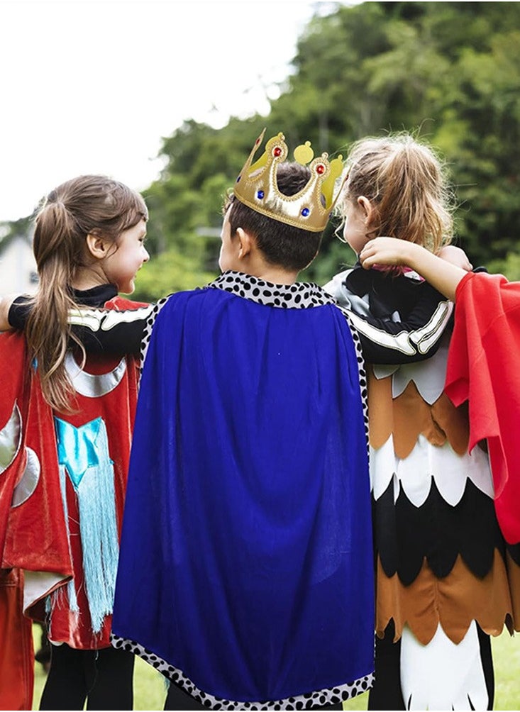 Al Aoyama - kids King's Cape Adults Costume Cloak for Men Velvet Cape - Image 1