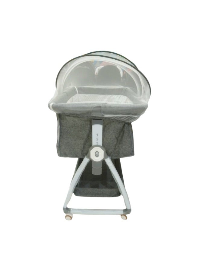 مرحبا حبيبتي سرير أطفال مريح وجيد التهوية وآمن مع عجلات - Image 2