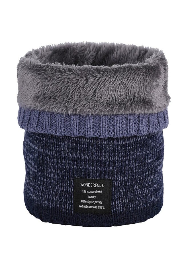 تراي وندر غطاء رقبة شتوي من TRIWONDER، وشاح تدفئة رقبة من الصوف، غطاء وجه حراري مقاوم للرياح للجري والتزلج وركوب الدراجات في الطقس البارد (02 أزرق) - Image 1