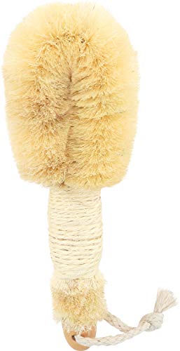 Baudelaire Sisal Bath Brush for Shower - 9 in - Traditional Japanese-Style Loofah Brush for Excellent Body Exfoliation - Essential Back Scrubber That Freely Removes Dead Cells. - Image 3