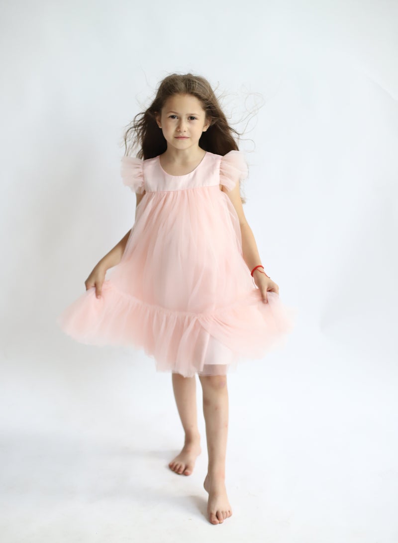 D'Daniela Ruffled Tulle Dress - Image 4