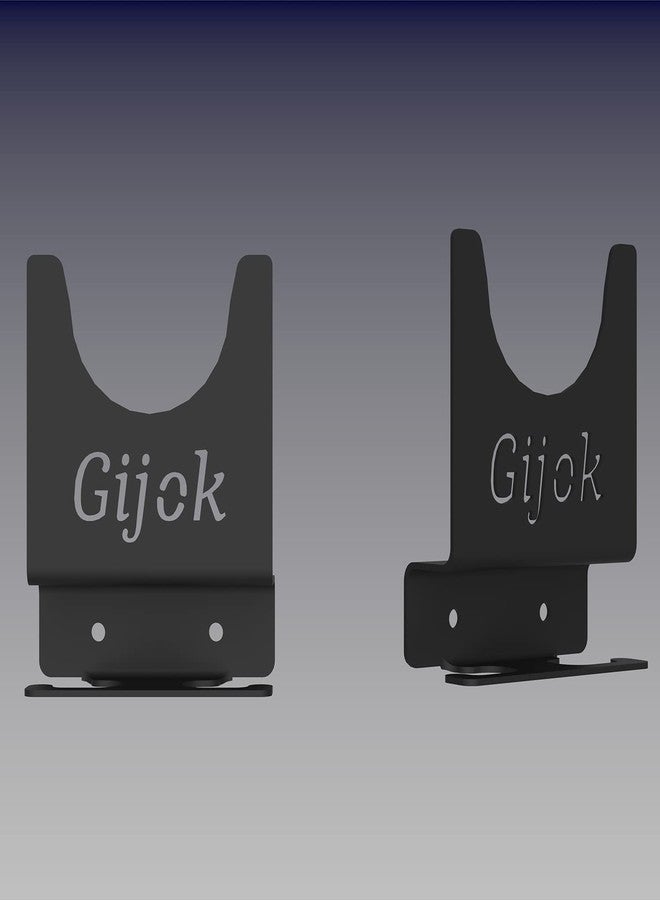 Gijok Angle Grinder Holder Tool Wall Mount Bracket for 5inch Grinder, 2pcs Impact Wrench Wall Holder, Angle Grinder Storage Rack for Angle Grinders, Cutters, Polishers etc - Image 3