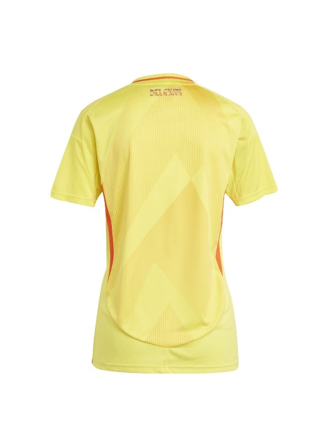 Adidas Rbfa A Jsy W Yellow Football Jerseys For Women Xs - Image 2