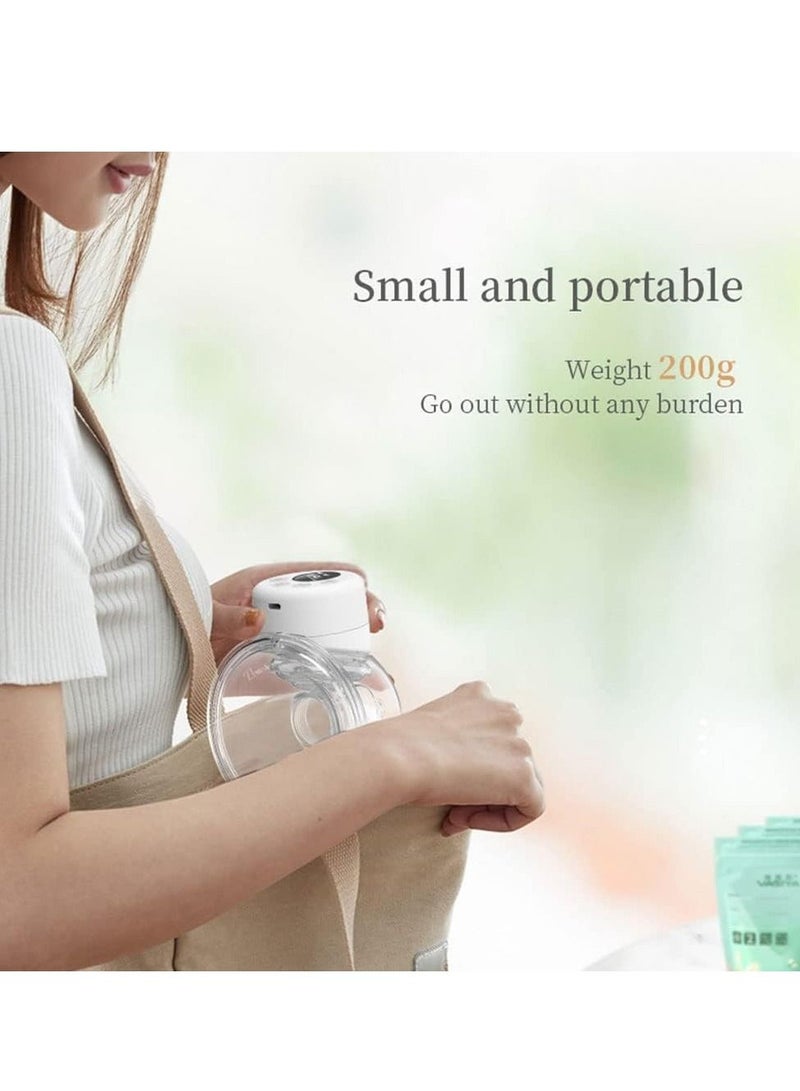 Cool Baby Style Milk Pump Wearable Milk Pump S12 Hands Free Milk Pump Electric Portable Milk Pump Wireless Breast Pump Hand Free 2 Pack  - Image 3