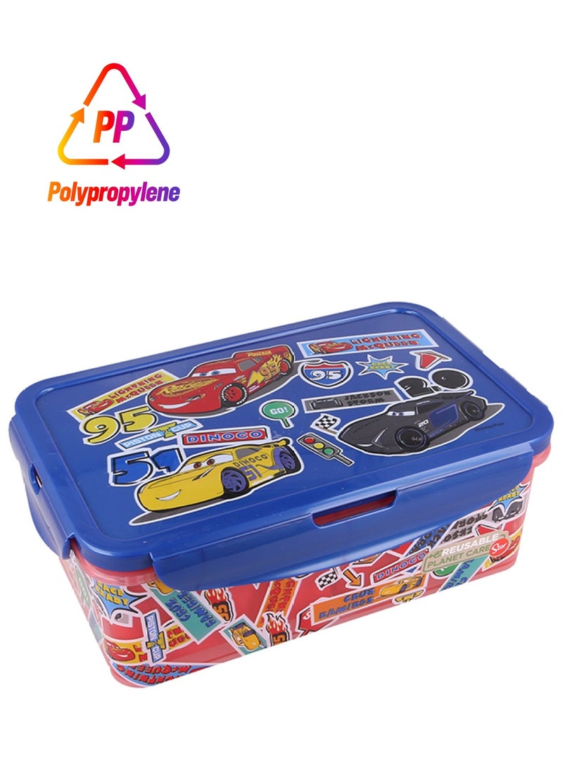 Disney صندوق غداء دزني مع حجرة قابلة للإزالة ١١٩٠ مل ملصق سيارات - Image 1