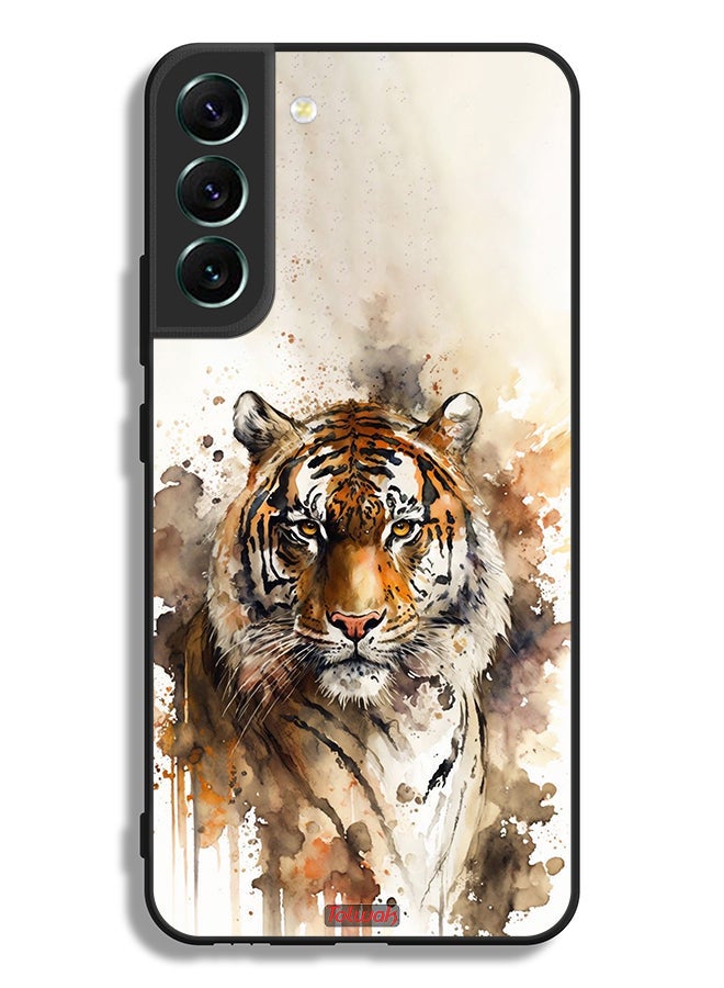 Tolwak Samsung Galaxy S22 Plus 5G Protective Case Cover Leopard Abstract Art - Image 3