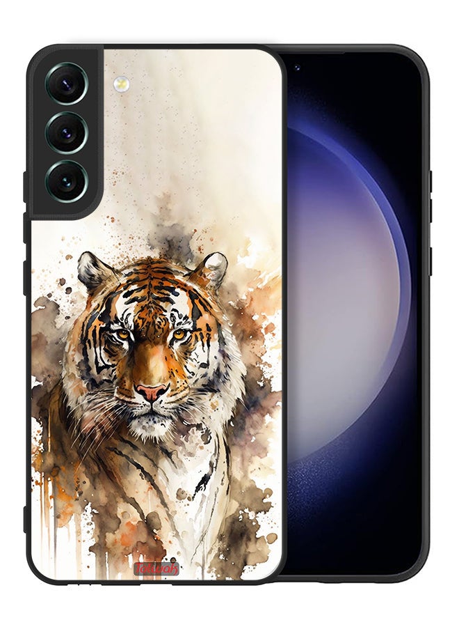 Tolwak Samsung Galaxy S22 Plus 5G Protective Case Cover Leopard Abstract Art - Image 2