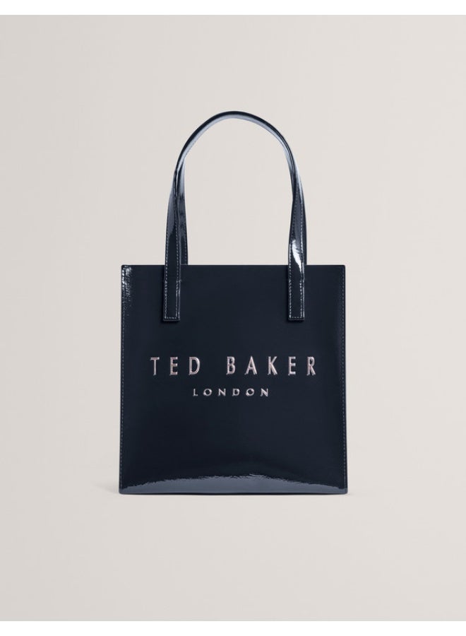 Ted Baker حقيبة أيقونية مطبوعة صغيرة مجعدة - Image 1