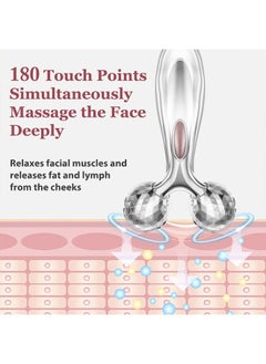 TTESL Stainless Steel Gua Sha and Face Roller Set, Facial Tool for Face Sculpting, Metal Skin Care, Massager for Women  - Image 5