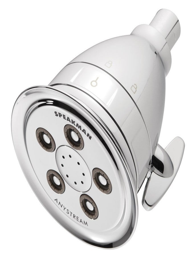 Speakman رأس دش فندق سبيكمان S-2005-HBF الفاخر مع إعداد تدليك، 2.5 جالون في الدقيقة، كروم مصقول - Image 1