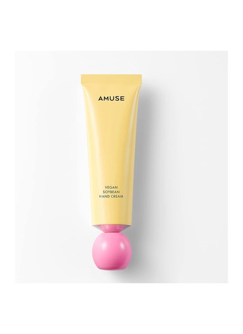 Amuse OFFICIAL Vegan Soybean Hand Cream with Shea Butter Panthenol Ceramide for Dry Hands l Quick Absorption with Ultra Moisture and Hydration Fresh Blackberries Fruity Note