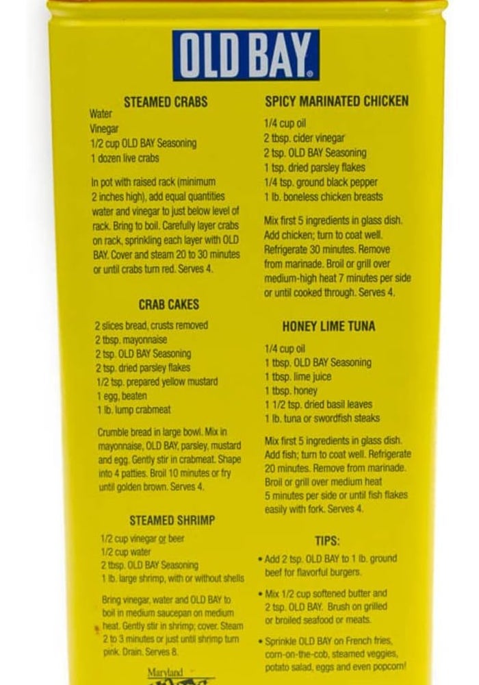 Old Bay Seasoning Can (Pack of 2) - Image 3