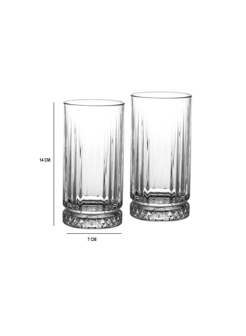 باساباش طقم 4 كاسات زجاج تركي السعة 365 مل - Image 4