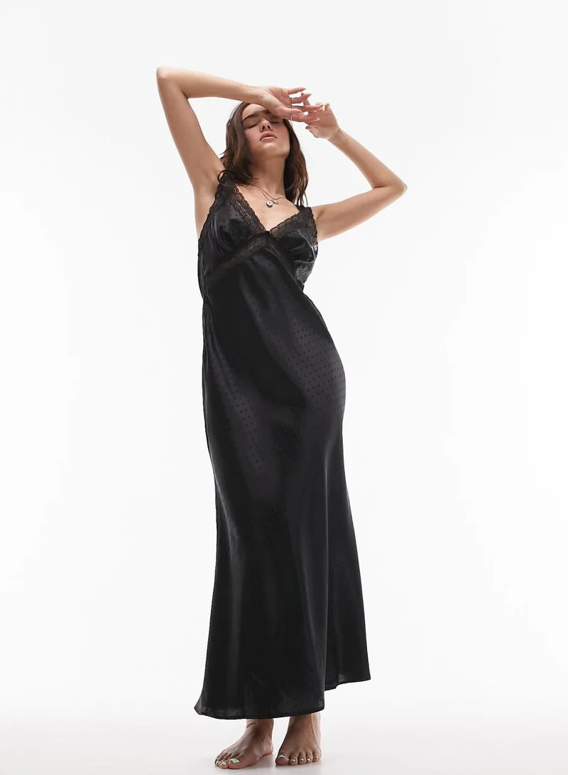 TOPSHOP Lace Detail Nightdress