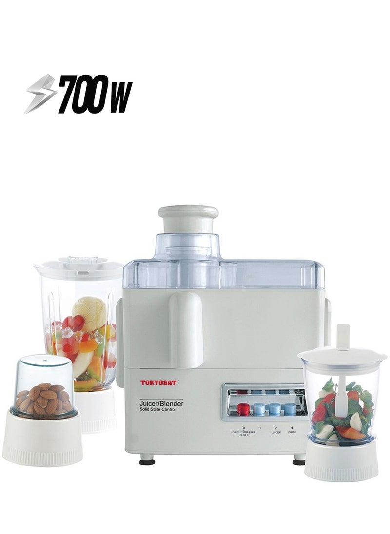 Tokyosat TOKYOSAT BLENDER & JUICER 4 IN 1 , 700 W  - Image 1