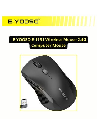 E-YOOSO E-1131 Wireless Mouse 2.4G Computer Mouse 5 Adjustable DPI Levels, 6 Buttons Cordless Mouse Wireless Optical Mice with USB Nano Receiver - pzsku/ZA057A3C8725C0F52B208Z/45/_/1705328074/b0c10034-8d8c-481a-86d1-97f8c2a7285e