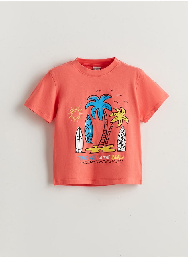 LC WAIKIKI Printed Boy T-Shirt and Shorts 2 Pack Summer  - Image 2