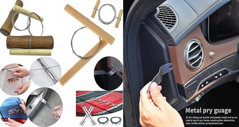 DIY Crafts DIY Crafts CTDIYHI21985 Wind Shield Seal Rubber Removal Repair Hand Tool for BMW Ford VW Volkswagen Audi Toyota Cars  - Image 5