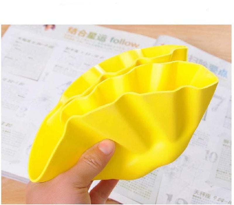 Shuiniba شامبو شوانيبا الآمن للأطفال قبعة استحمام ناعمة لحماية الشعر للأطفال (أصفر) - Image 3