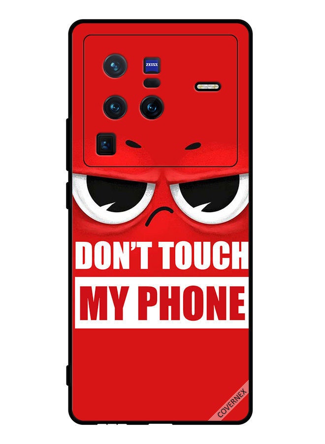 Covernex Protective Case Cover For vivo X80 Pro Don't Touch My Phone Angry Bird - Image 1
