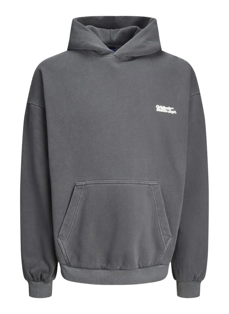 جاك اند جونز Jorvermont Logo Hoodie