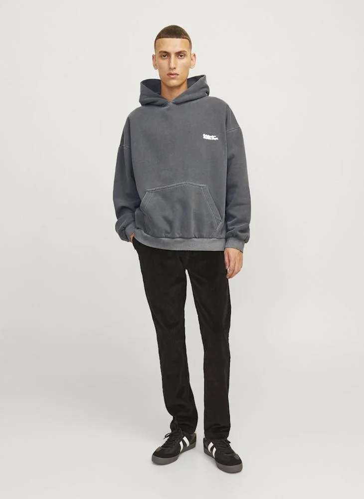 جاك اند جونز Jorvermont Logo Hoodie