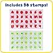 READY 2 LEARN Giant Stampers Alphabet Uppercase Lowercase Set of 56 Easy to Hold Foam Stamps for Kids Arts and Crafts Stamps for Displays Posters Signs and DIY Projects - Image 4
