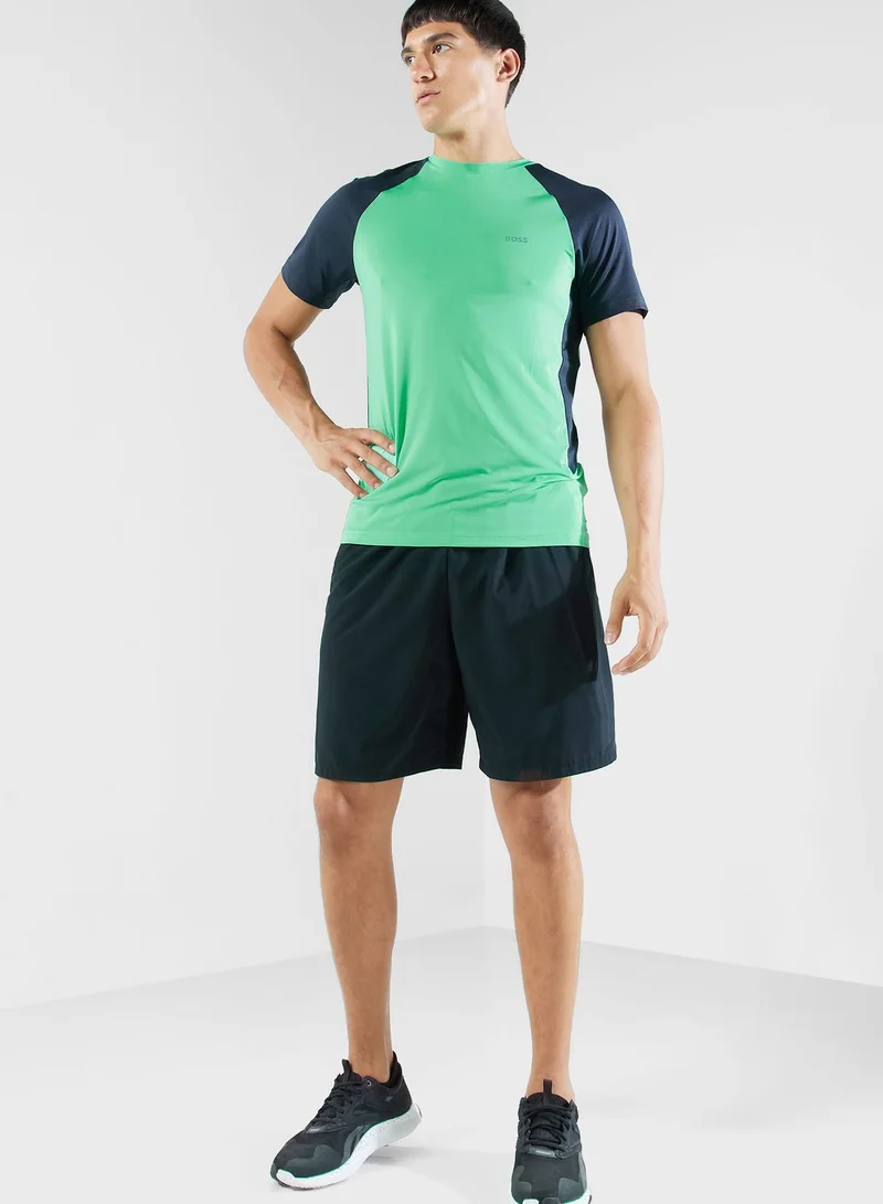 BOSS Colour Block Crew Neck T-Shirt