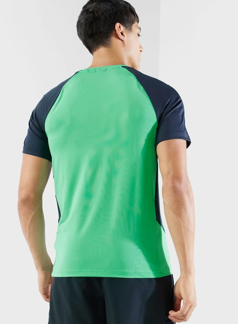 BOSS Colour Block Crew Neck T-Shirt