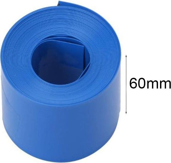 Hobi Mekatronik Hobby Mechatronics 60X0.10 18650 Battery PVC Shrink Coating TUBE (50CM)  - Image 1
