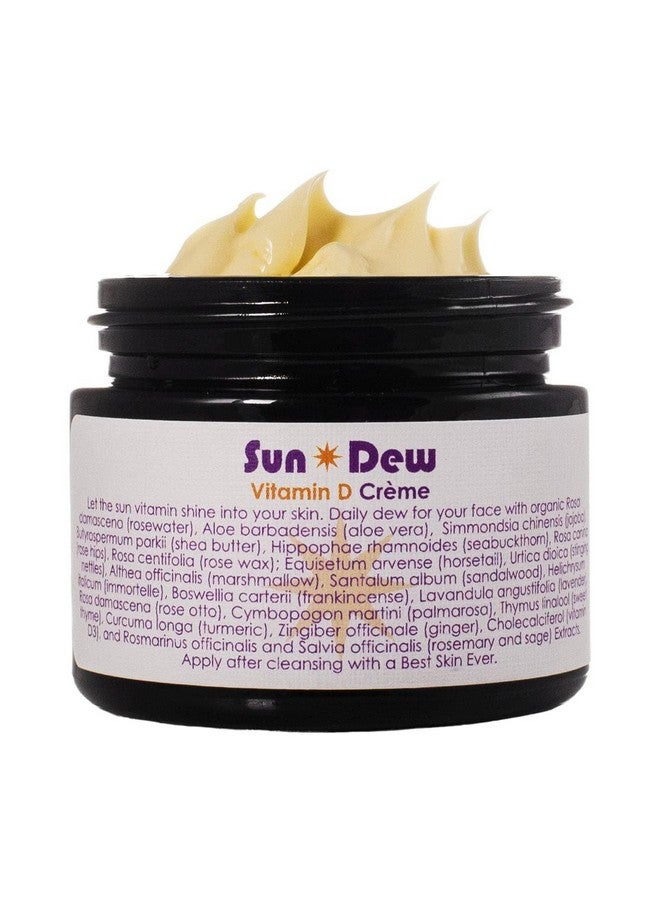 Living Libations Organic Sun Dew Transdermal Vitamin D Crème Natural Wildcrafted Vegan Clean Beauty (0.5 Oz 15 Ml) - Image 3