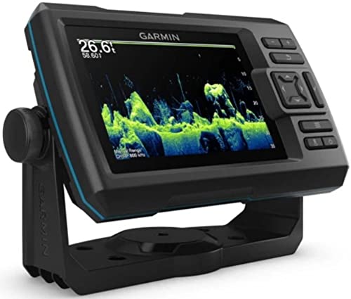 Garmin 010-02551-00 STRIKER Vivid 5cv جهاز كشف الأسماك مع محول GT20 وغطاء واقي، شاشة ملونة 5 بوصات، دقة 800x480 بكسل، لوحات ألوان سونار ملونة زاهية، GPS عالي الحساسية - Image 2