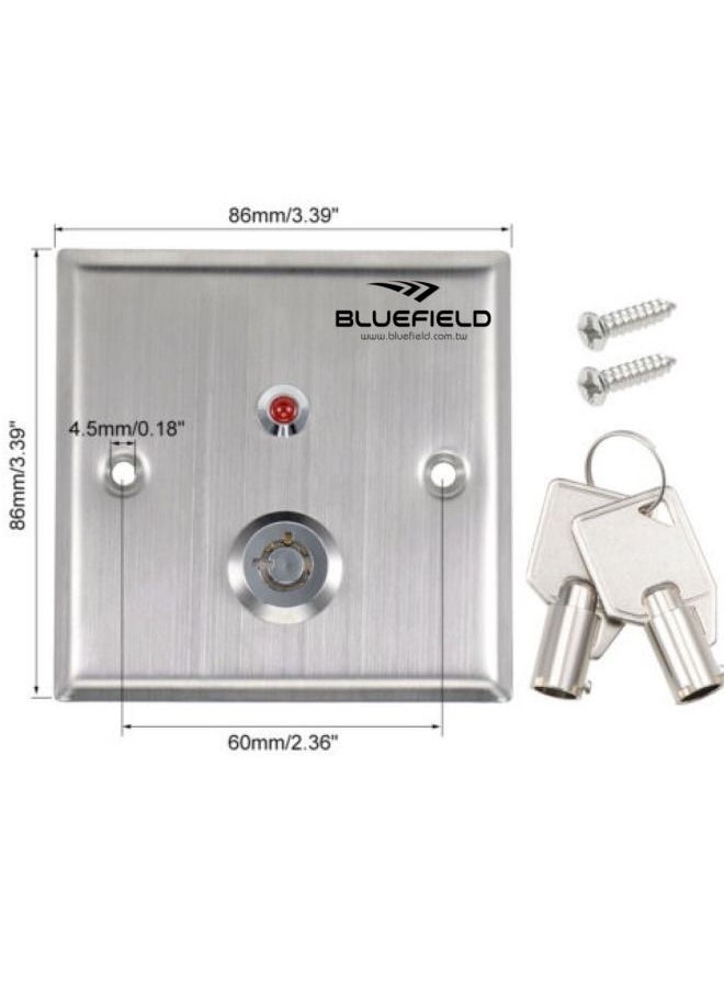 Bluefield - Key Switch Red Indicator - Image 1