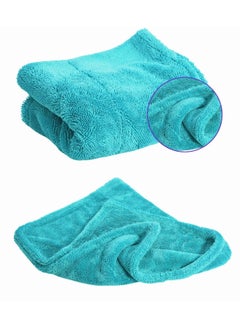 MOTRK Premium Professional Grade Microfiber Towels for Drying Cars with No Streaks, Scratches or Water Spots - Large Premium Microfiber 1400 G/Sqm - Double Pile Quick Drying Effortless, 60 x 40cm 