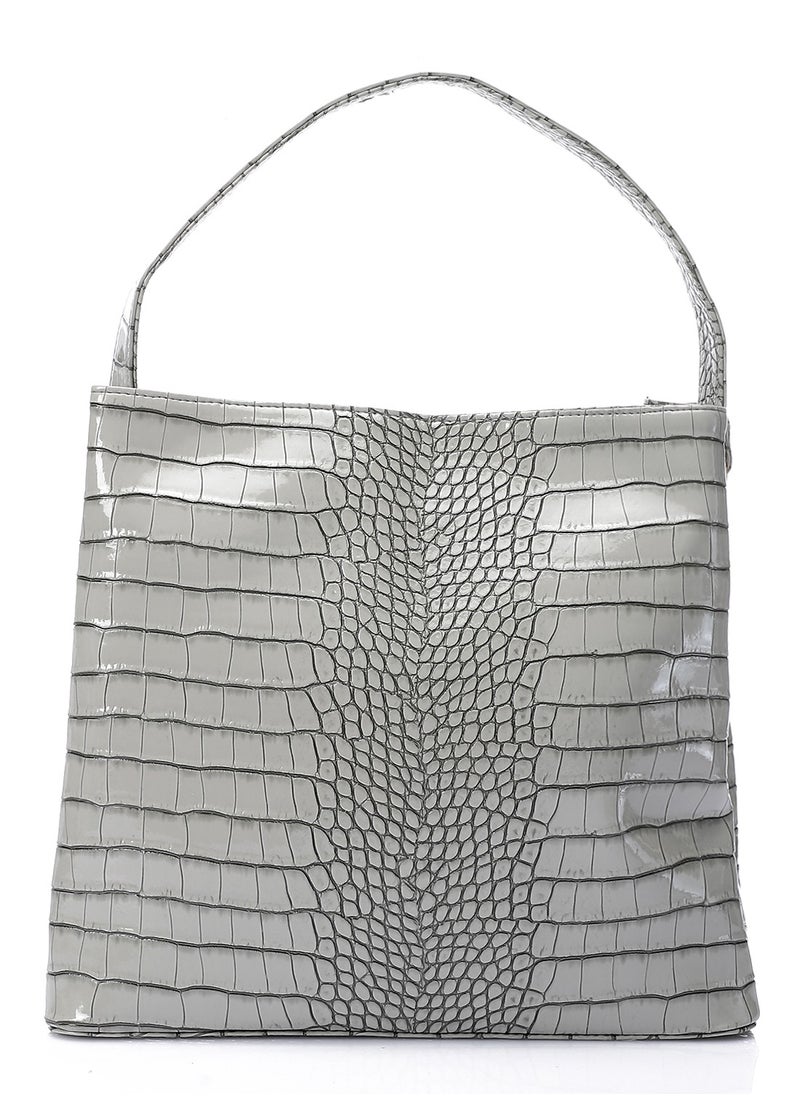 RITZY - Varanza Handbag - Grey - Image 1