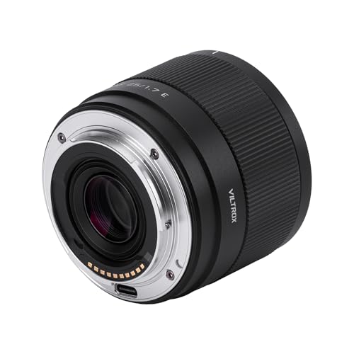 VILTROX 25mm F1.7 E, AF 25mm F1.7 E Mount Lens for Sony E, APS-C Prime Lens for Sony a6400 a6500 a6600 ZV-E10 FX30 A6700 ZC-E10II a7Ⅲ a7RⅢ a7Ⅳ a7RⅣ - Image 2