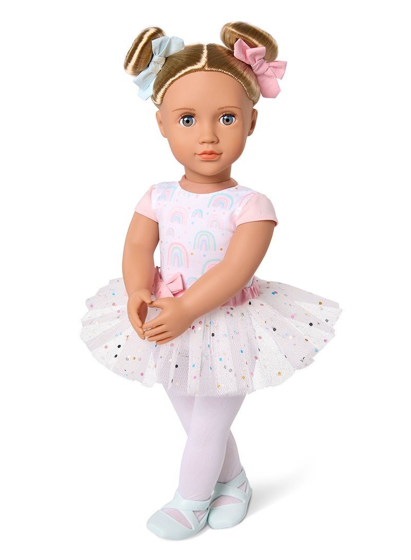 Our Generation Doll With Rainbow Ballet Outfit Kassia - Image 2
